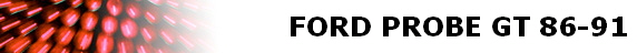 FORD PROBE GT 86-91