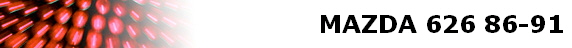 MAZDA 626 86-91