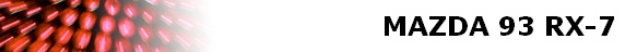 MAZDA 93 RX-7