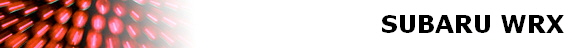SUBARU WRX