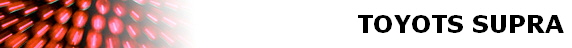 TOYOTS SUPRA